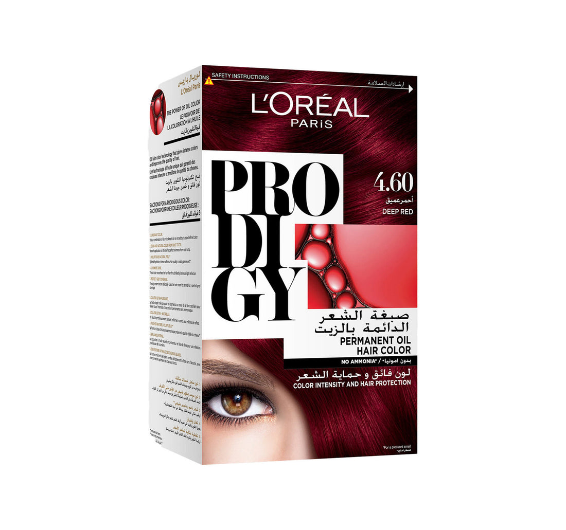 L'Oreal Paris Prodigy Hair Color 4.60 Deep Red 1 pkt