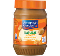 American Garden Gluten Free Natural Honey Peanut Butter 454 g
