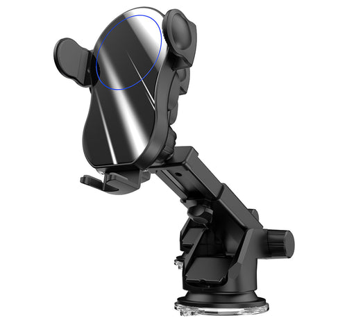 Trands Wireless Charging Car Holder, Black, TR-HO5617