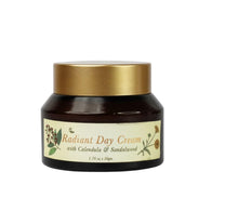 Qaadu Radiant Day Cream With Calendula & Sandalwood Extracts for Hydrate & Youthful Skin 50 g