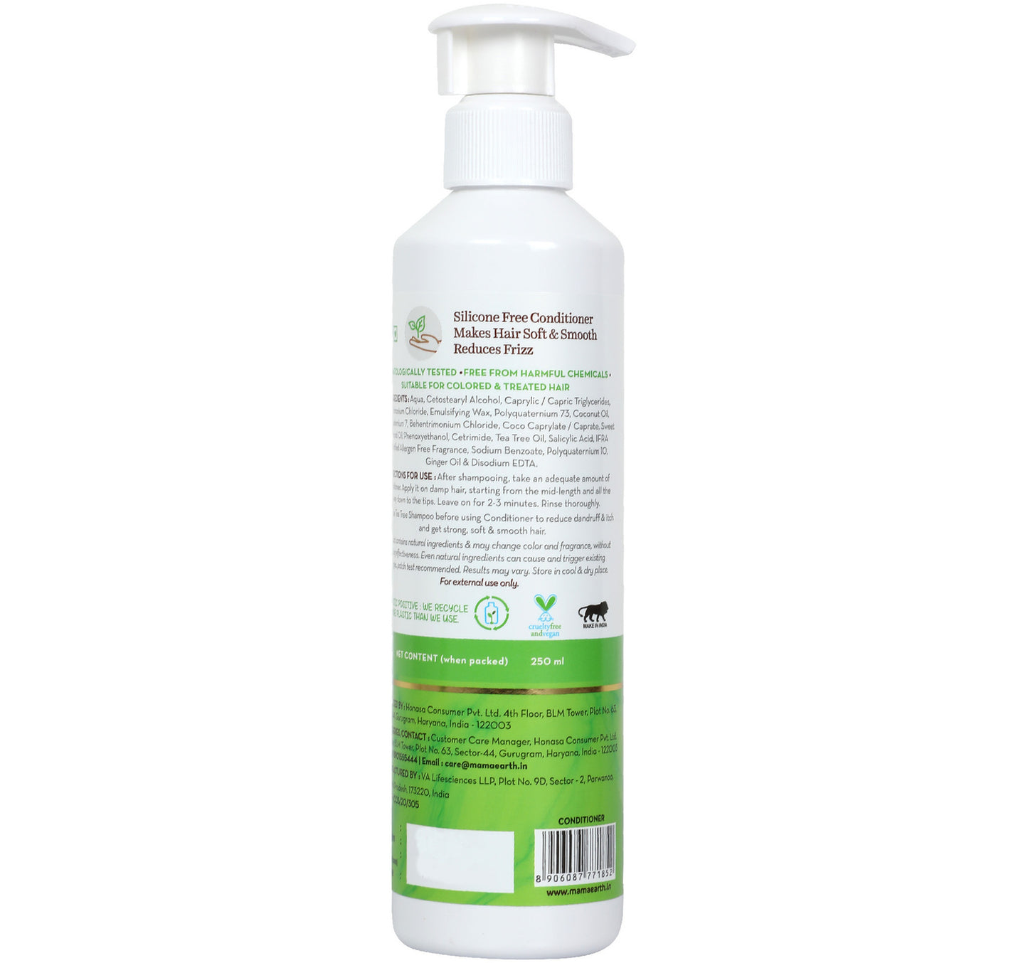 Mamaearth Tea Tree & Ginger Conditioner 250 ml