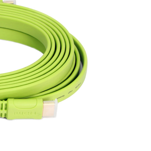 كابل HDMI مسطح عالي الدقة 4K من Trands كابل HDMI إلى HDMI بطول 5 أمتار CA015