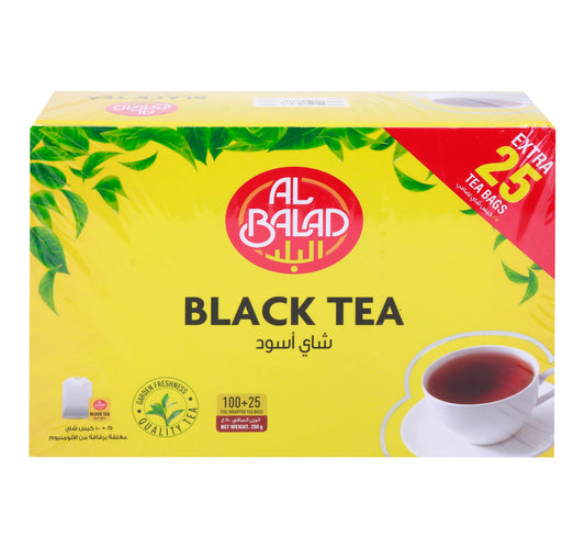 Al Balad Black Tea 125 Teabags