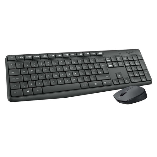 Logitech Wireless Keyboard and Mouse Combo, MK235