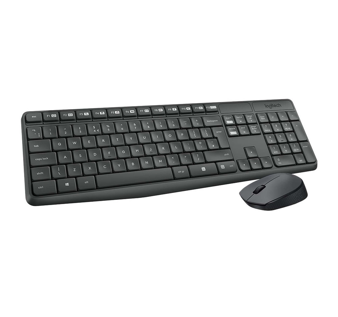 Logitech Wireless Keyboard and Mouse Combo, MK235