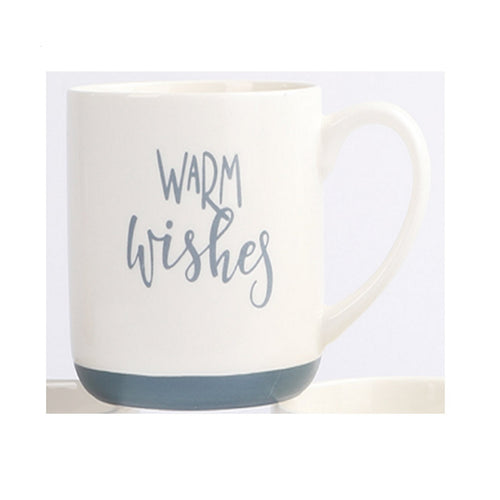Mountain NBC Word Ceramic Mug, 400ml, 1 pc, Assorted, HS34006