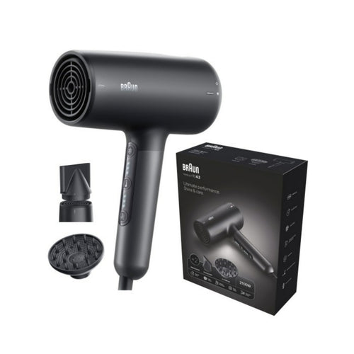مجفف شعر براون، 2100 واط، أسود كهربائي، HD425SDE