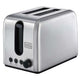 Black+Decker 2 Slice Toaster, 1050 W, Stainless Steel, ET244-B5
