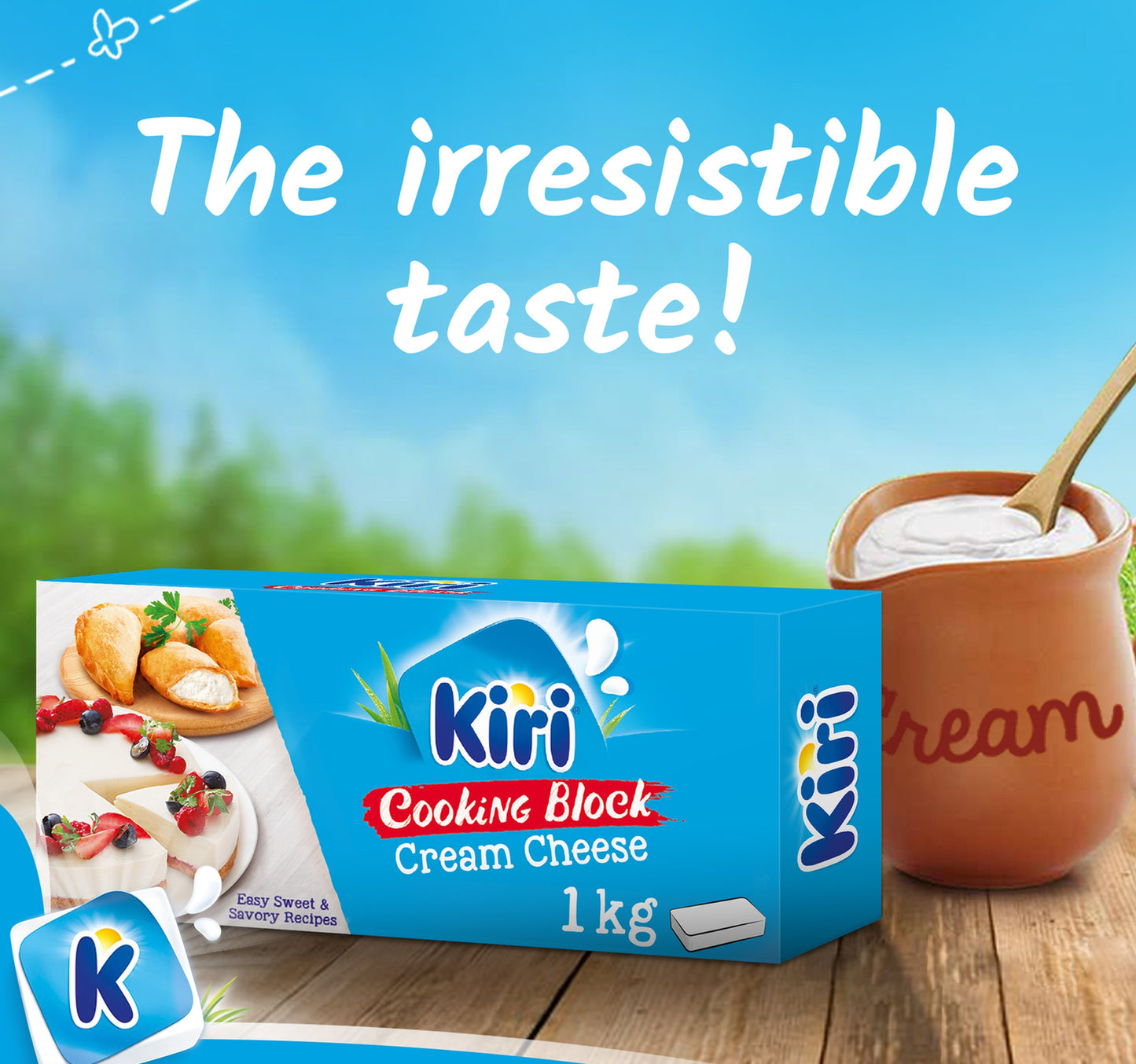 Kiri Cream Cheese Cooking Block 1 kg