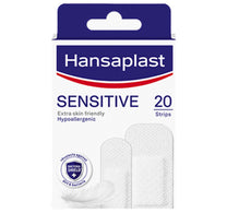 ضمادات الجروح الحساسة من هانزابلاست، التصاق لطيف على البشرة، 20 قطعة