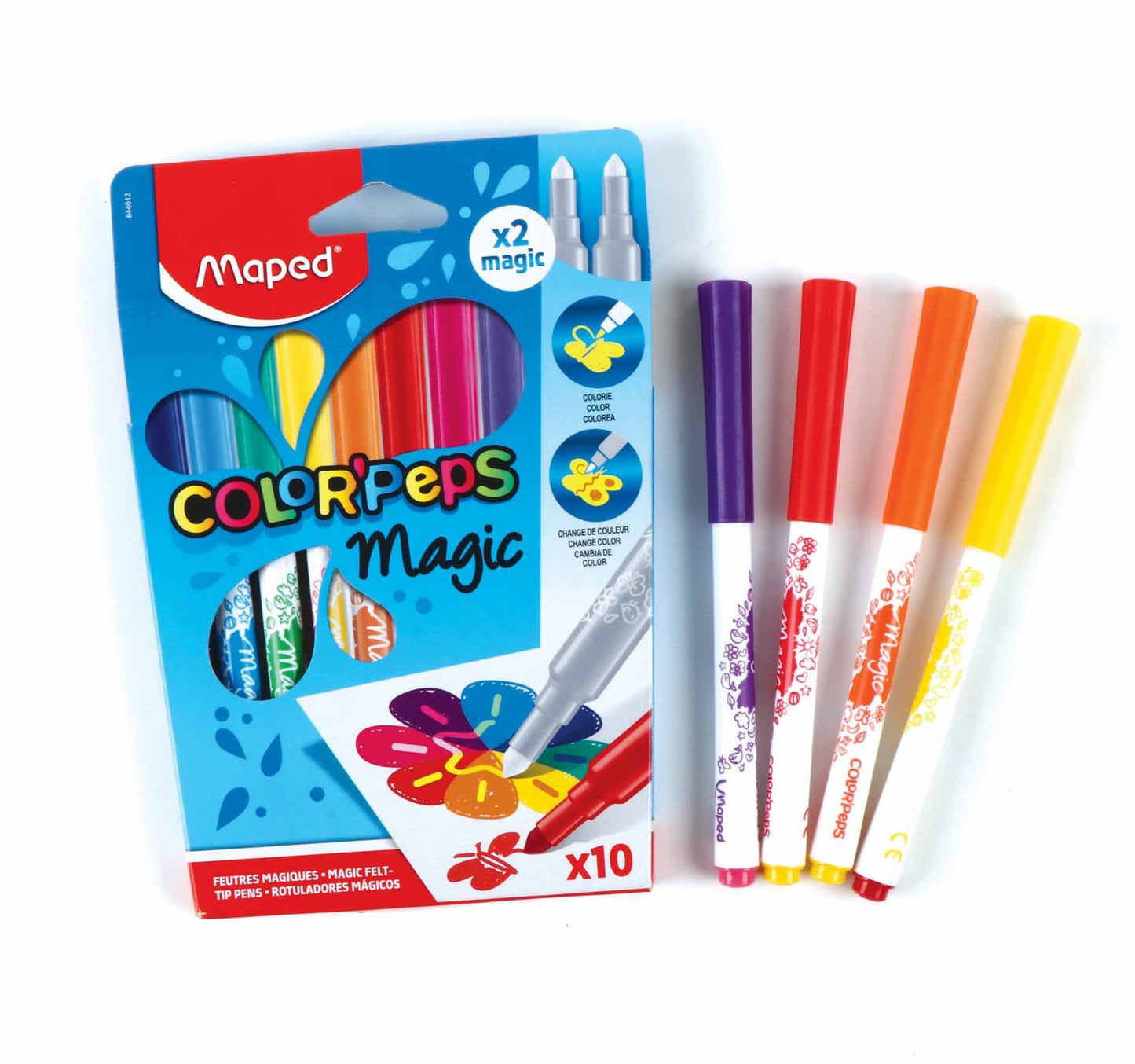 Maped Color'peps Magic Felt-Tip Pens 10pcs 844612
