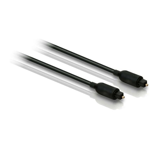 Philips SWA 2302 W/10 Fibre Optic Audio Cable 1.5 m Black