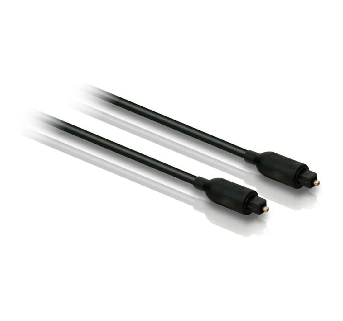 Philips SWA 2302 W/10 Fibre Optic Audio Cable 1.5 m Black