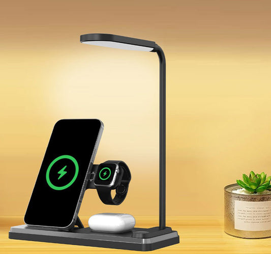 Trands 4 in 1 Wireless Charger with LED Lamp TR-WC564