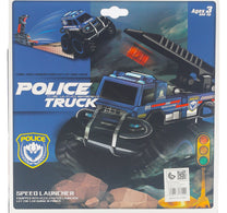 Skid Fusion Police Truck Launcher Set 779-64