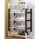 Maple Leaf Home 5 Layer Shoe Rack, Plastic Shoe Organizer, KT2734-5
