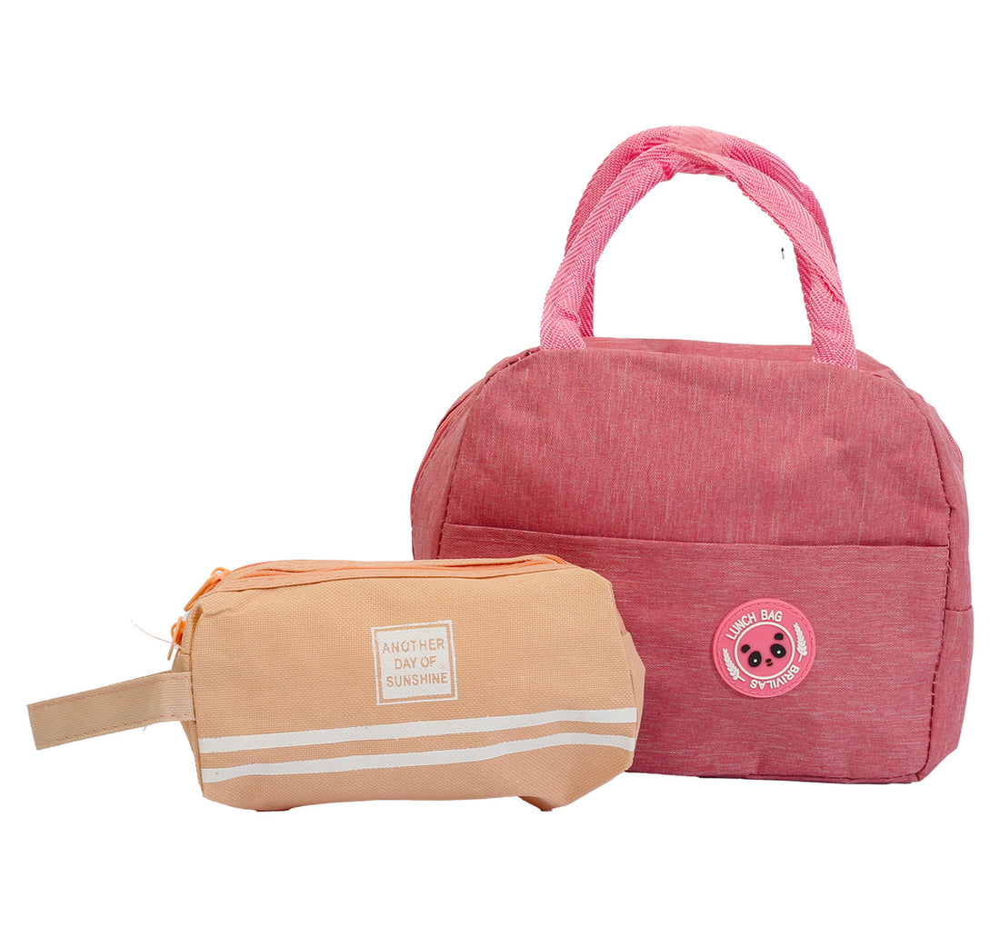 Win Plus Lunch Bag + Pencil Case Set Assorted