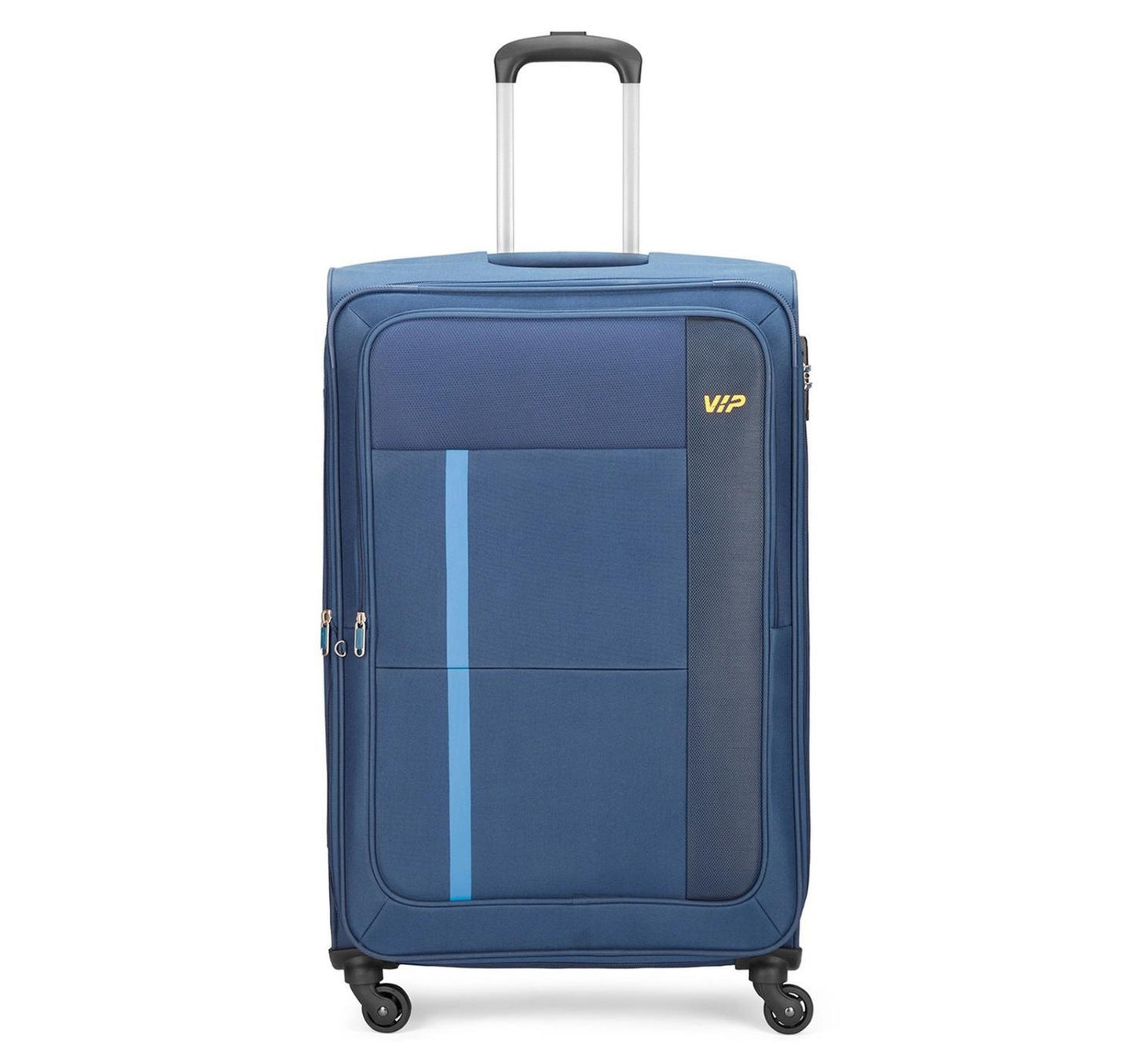 VIP Toronto Plus 4 Wheel Soft Trolley, 79 cm, Blue