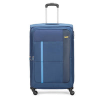 VIP Toronto Plus 4 Wheel Soft Trolley, 79 cm, Blue