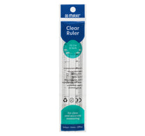 Maxi Clear Plastic Ruler 15cm