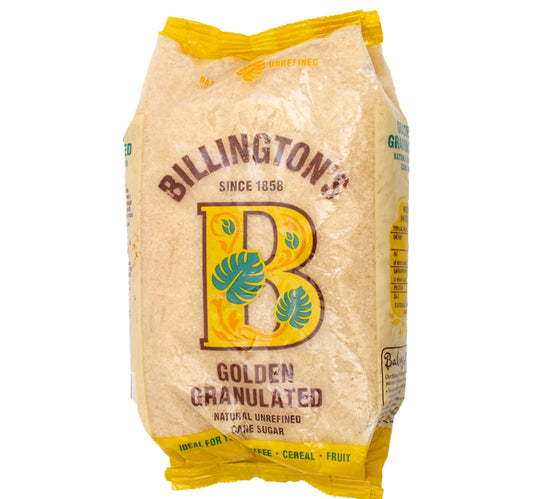 سكر قصب طبيعي غير مكرر من بيلينغتون جولدن حبيبات 1 كجم