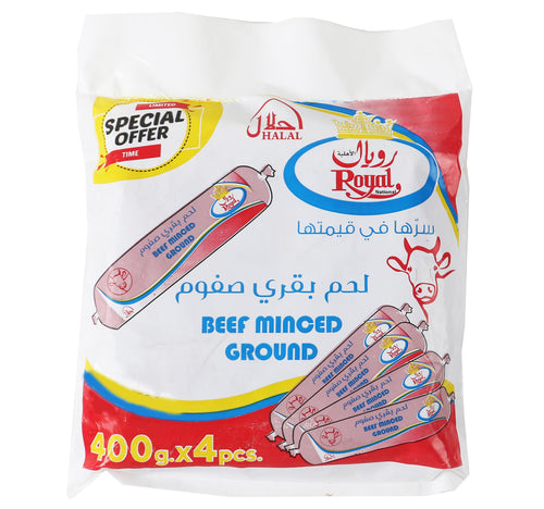 Royal Beef Mince 4 x 400 g