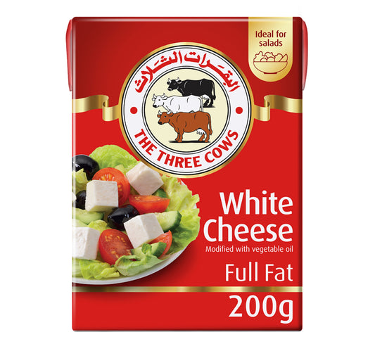 The Three Cows Full Fat White Cheese 200 g