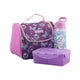 Maxi Lunch hBag+Lunch Box+Water Bottle Set-Purple