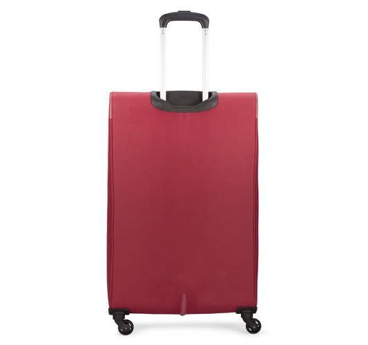 VIP Toronto Plus 4 Wheel Soft Trolley, 55 cm, Red