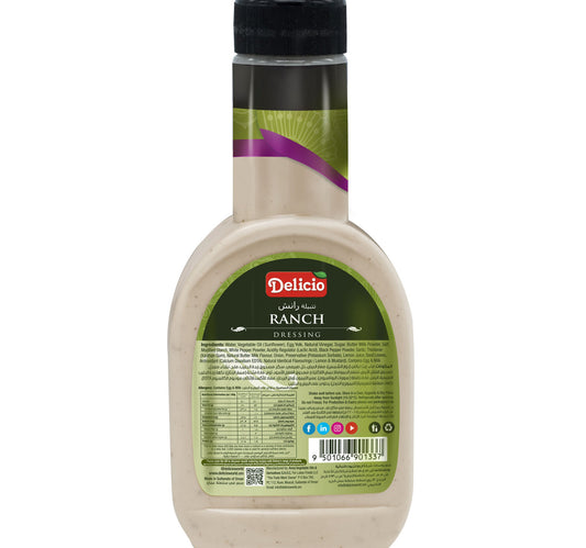 Delicio Ranch Dressing 267 ml
