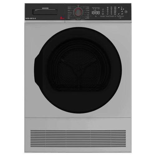 مجفف هوفر المكثف للتحميل الأمامي HCD-V812-S سعة 8 كجم