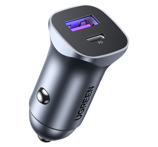Ugreen Dual Port Car Charger CD130 30W