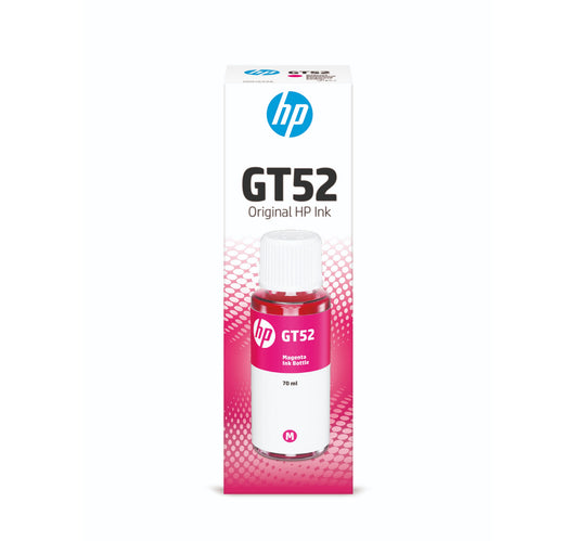 HP GT52 Original Ink Cartridge (M0H55AE),Magenta