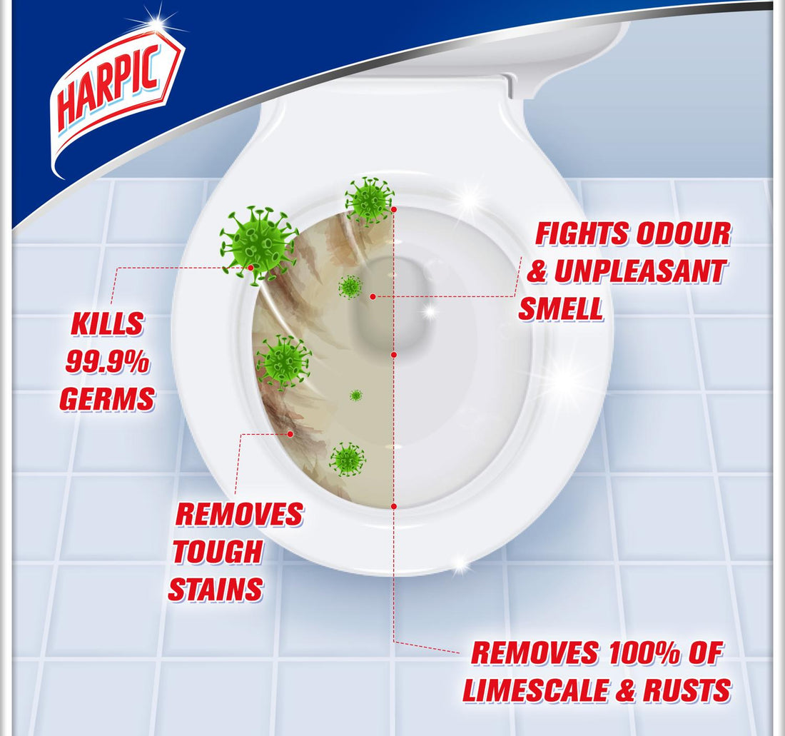 Harpic Citrus Power Plus 10X Most Powerful Toilet Cleaner 750 ml