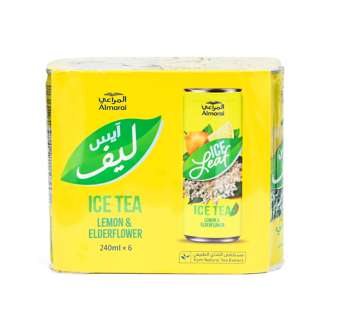 Almarai Lemon & Elderflower Ice Tea 6 x 240 ml