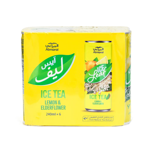 Almarai Lemon & Elderflower Ice Tea 6 x 240 ml