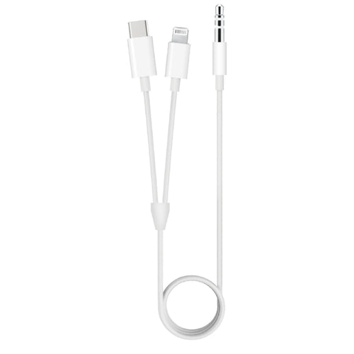 Trands 2 In 1 Lightning & Type-C Aux Audio Cable CA744