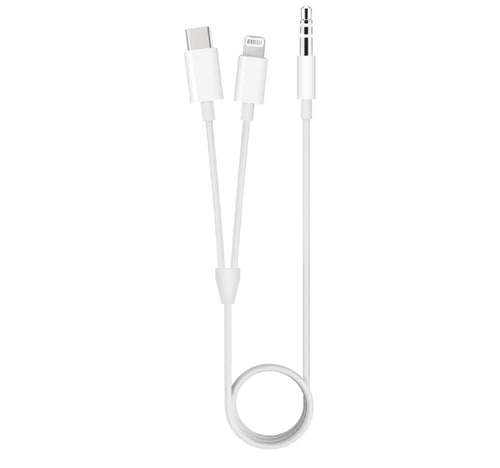 Trands 2 In 1 Lightning & Type-C Aux Audio Cable CA744