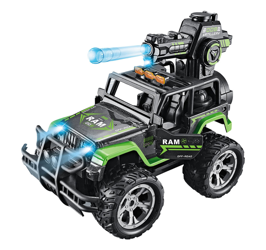 Skid Fusion Bullet Shooting Remote Control Car JT651 Assorted Colors