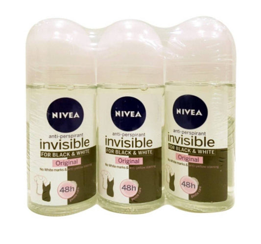 Nivea Roll On Women Assorted 50 ml 2 + 1