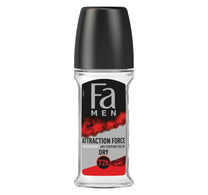 Fa Attraction Force Deodorant Anti-Perspirant Roll On For Men 50 ml