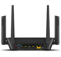 Linksys MR9000-ME Tri-Band Mesh WiFi 5 Router (AC3000, Compatible with Velop Whole Home WiFi System, 4 Gigabit Ethernet Ports, Parental Controls Via Linksys App), Black