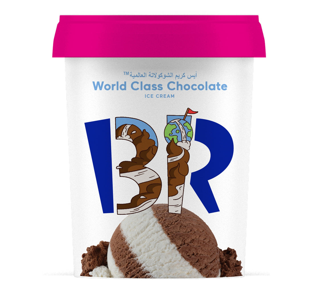 Baskin Robbins World Class Chocolate Ice Cream 1 Litre
