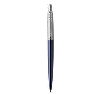 Parker Jotter Waterloo Blue Chrome Trim Ballpoint Pen In Classic Box