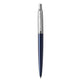 Parker Jotter Waterloo Blue Chrome Trim Ballpoint Pen In Classic Box