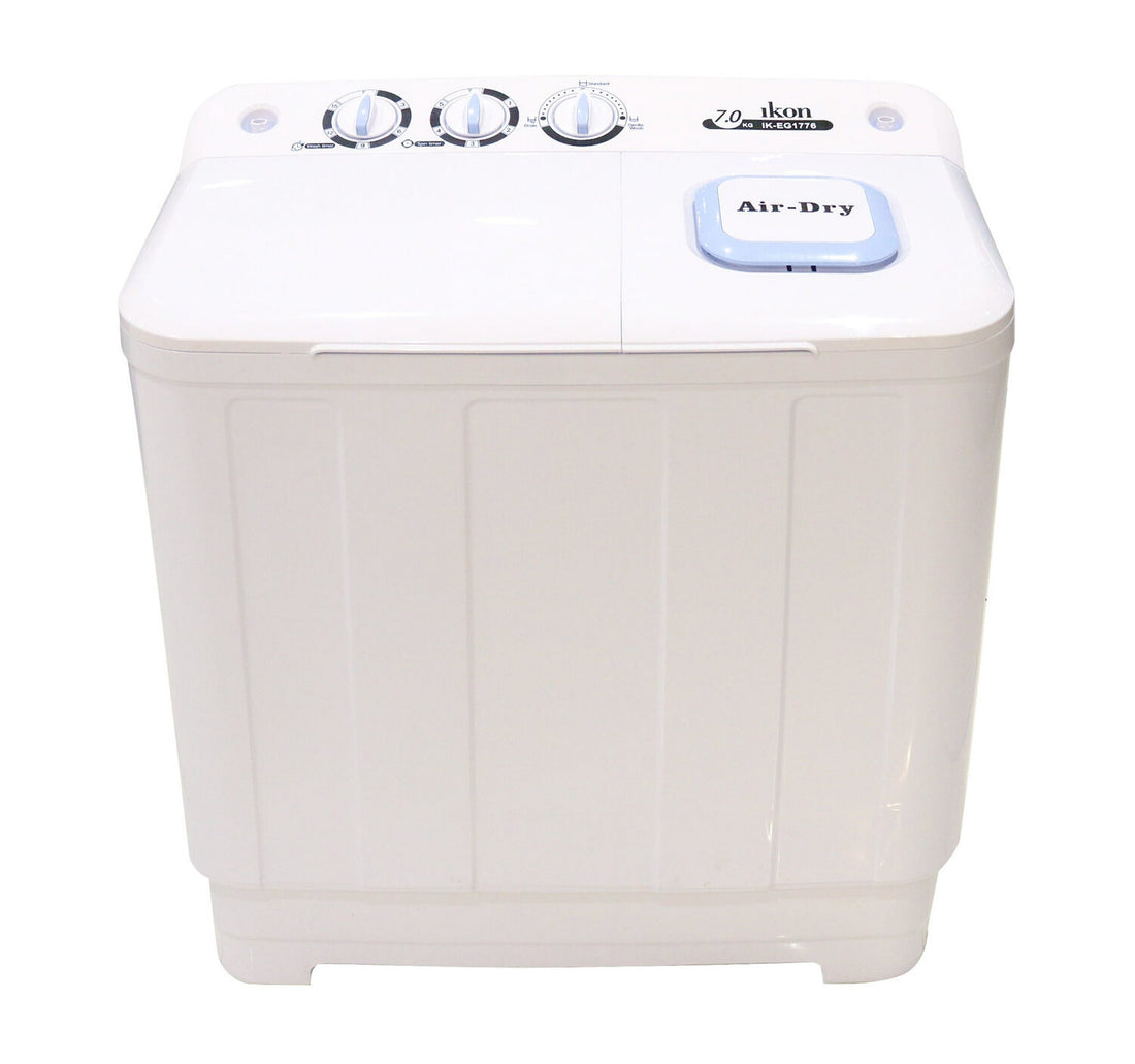 Ikon Twin Tub Top Load Washing Machine IK-EG1776 7KG