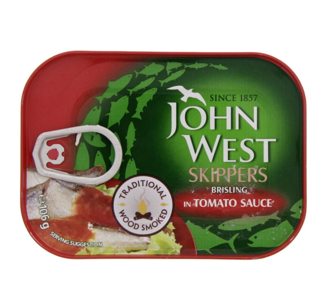 جون ويست سكيبرز في صلصة الطماطم 106 جرام