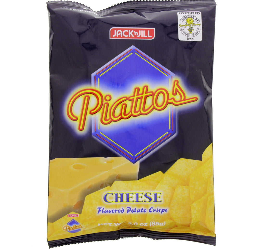 Jack 'n Jill Piattos Cheese Flavored Potato Crisps 85 g
