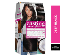 L'Oreal Paris Casting Creme 200 Gloss Deep Black 1 pkt