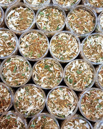 البصل مع بهارات الخضار